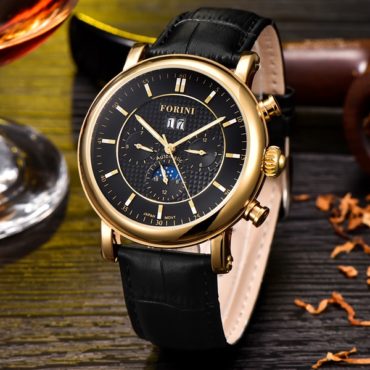 Forini Watches | Bradman | Gold on Black