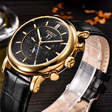 Forini Watches | Bradman | Gold on Black