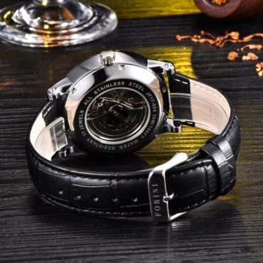 Forini Watches | Keynes | Black Silver on Black