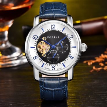 Forini Watches | Ashoka | Silver on Blue