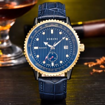 Forini Watches | Rousseau | Gold on Blue