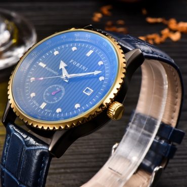 Forini Watches | Rousseau | Gold on Blue