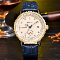 Forini Watches | Rousseau | Gold White on Blue