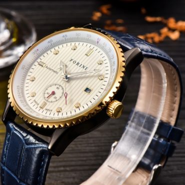 Forini Watches | Rousseau | Gold White on Blue