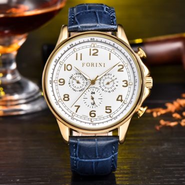 Forini Watches | Krugman | Gold on Blue