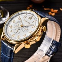 Forini Watches | Krugman | Gold on Blue