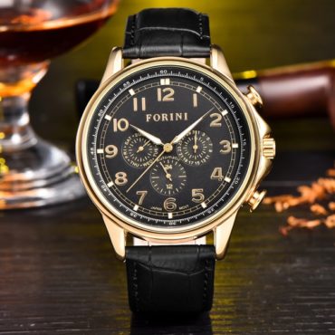 Forini Watches | Krugman | Gold Black on Black