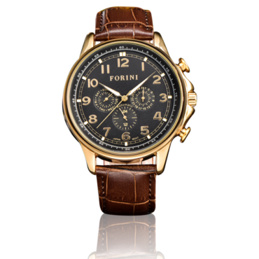 Krugman Gold Black on Brown